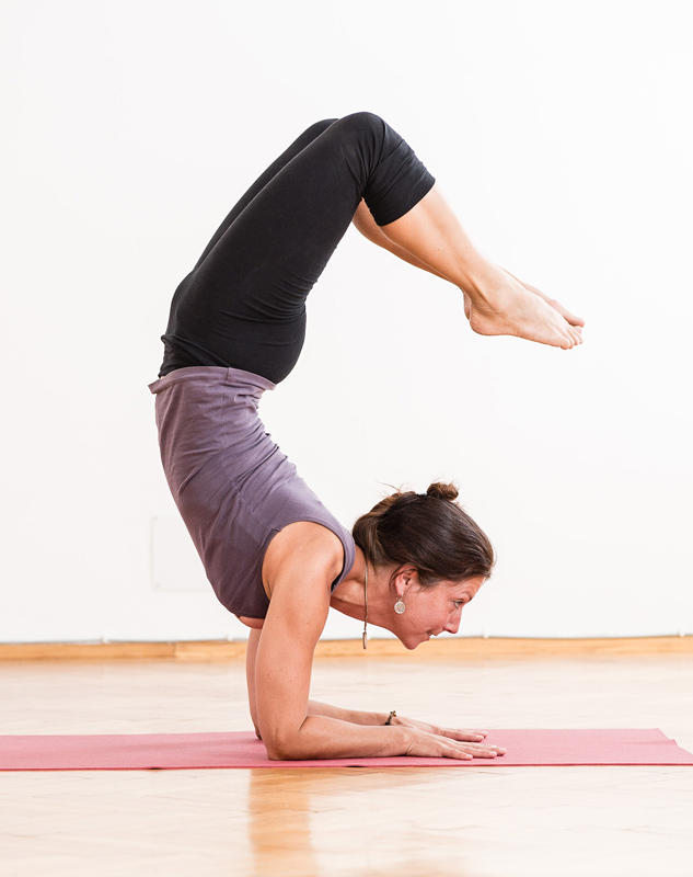 Skorpion Vrschikasana